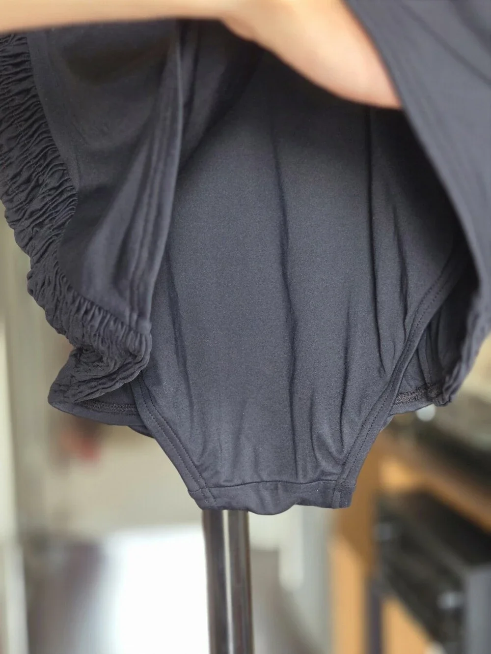 DKNY Black Strapless Ruched One-Piece Swimsuit - Picture 5 of 6
